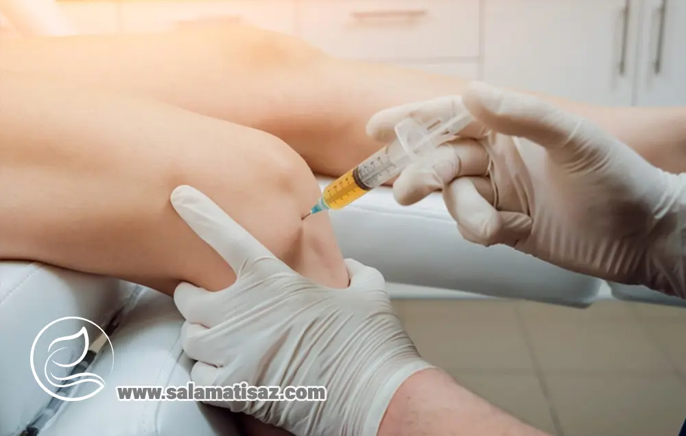 تزریقات زانو درد: کورتیکواستروئید، هیالورونیک اسید و PRP