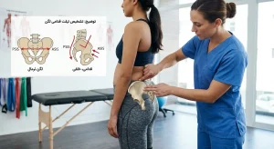 ارزیابی آناتومیک و تشخیص تیلت قدامی لگن با لمس شاخص‌های استخوانی