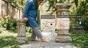 چرخش مچ پا به سمت داخل و پهن شدن سایز پا در بارداری