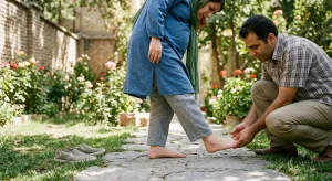 تغییر ساختار و افتادگی قوس کف پا در دوران بارداری