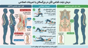 درمان تیلت قدامی در بزرگسالان با تمرینات اصلاحی