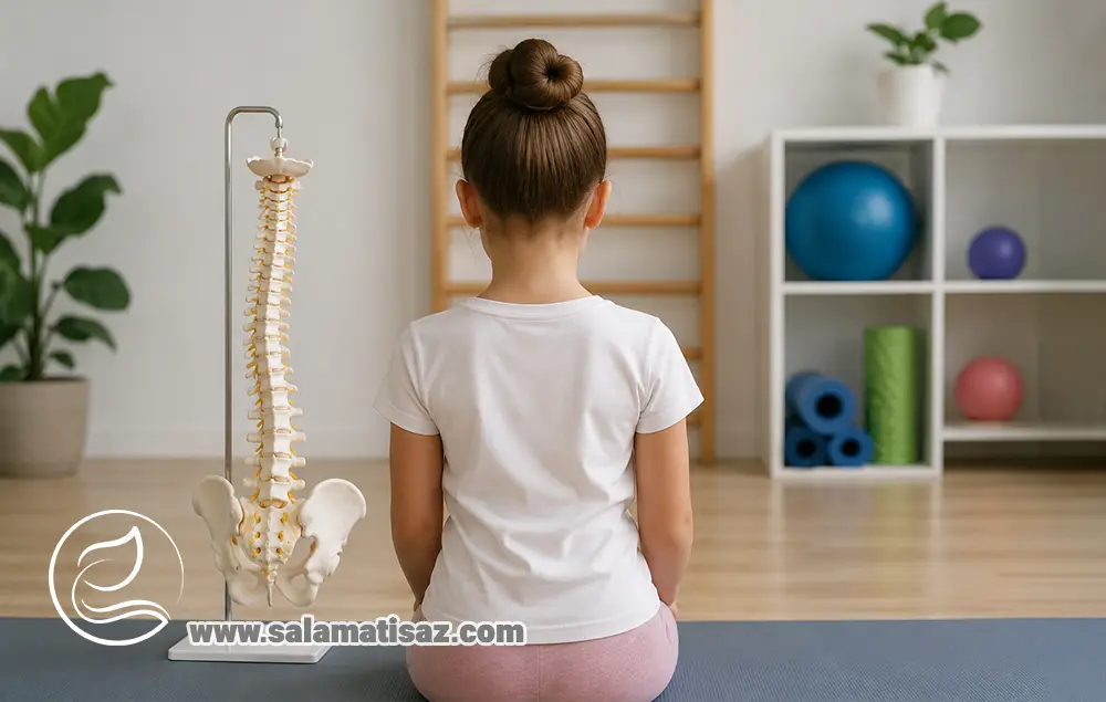 پیشگیری از اسکولیوز | چگونه از کودکی ستون فقرات را حفظ کنیم؟